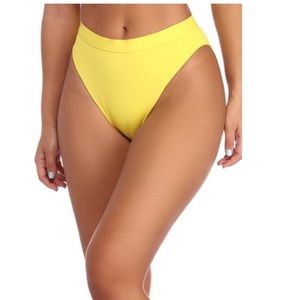 High waisted bikini bottoms